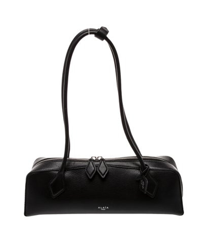 Alaia Gg Denim Shoulder Bag