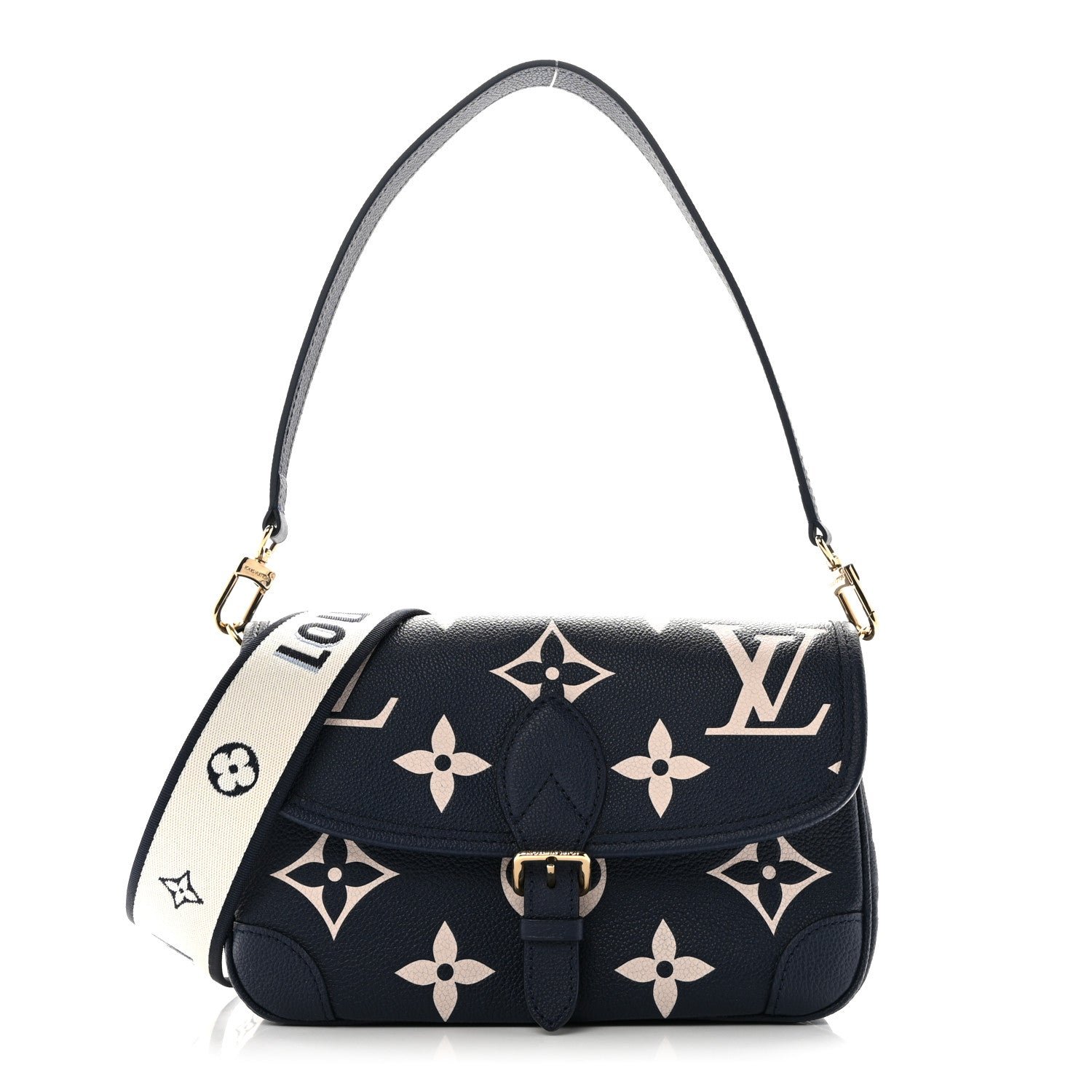 Louis Vuitton Empreinte Giant Monogram Diane Navy Creme