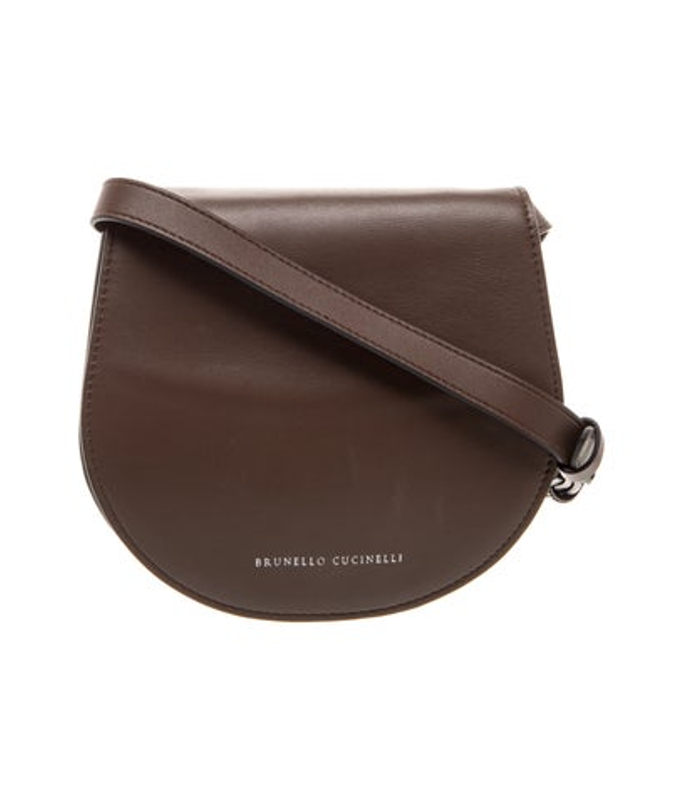 Brunello Cucinelli Cucinelli Leather Crossbody Bag