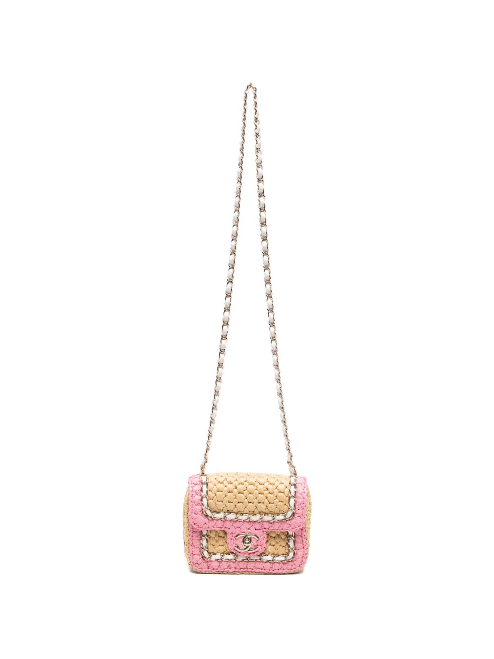 Venice raffia mini bag