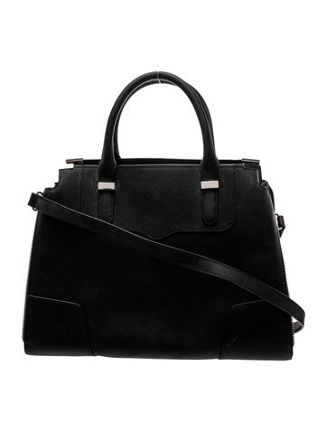 Rebecca Minkoff Saffiano Leather Top Handle Bag