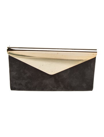 Suede Clutch