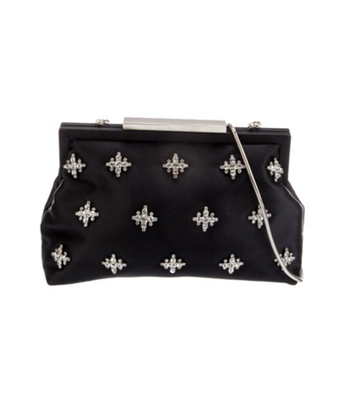 Badgley Mischka Mischka Satin Evening Bag W Tags