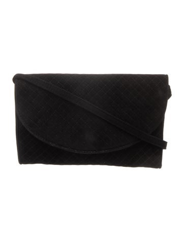 Suede Messenger Bag