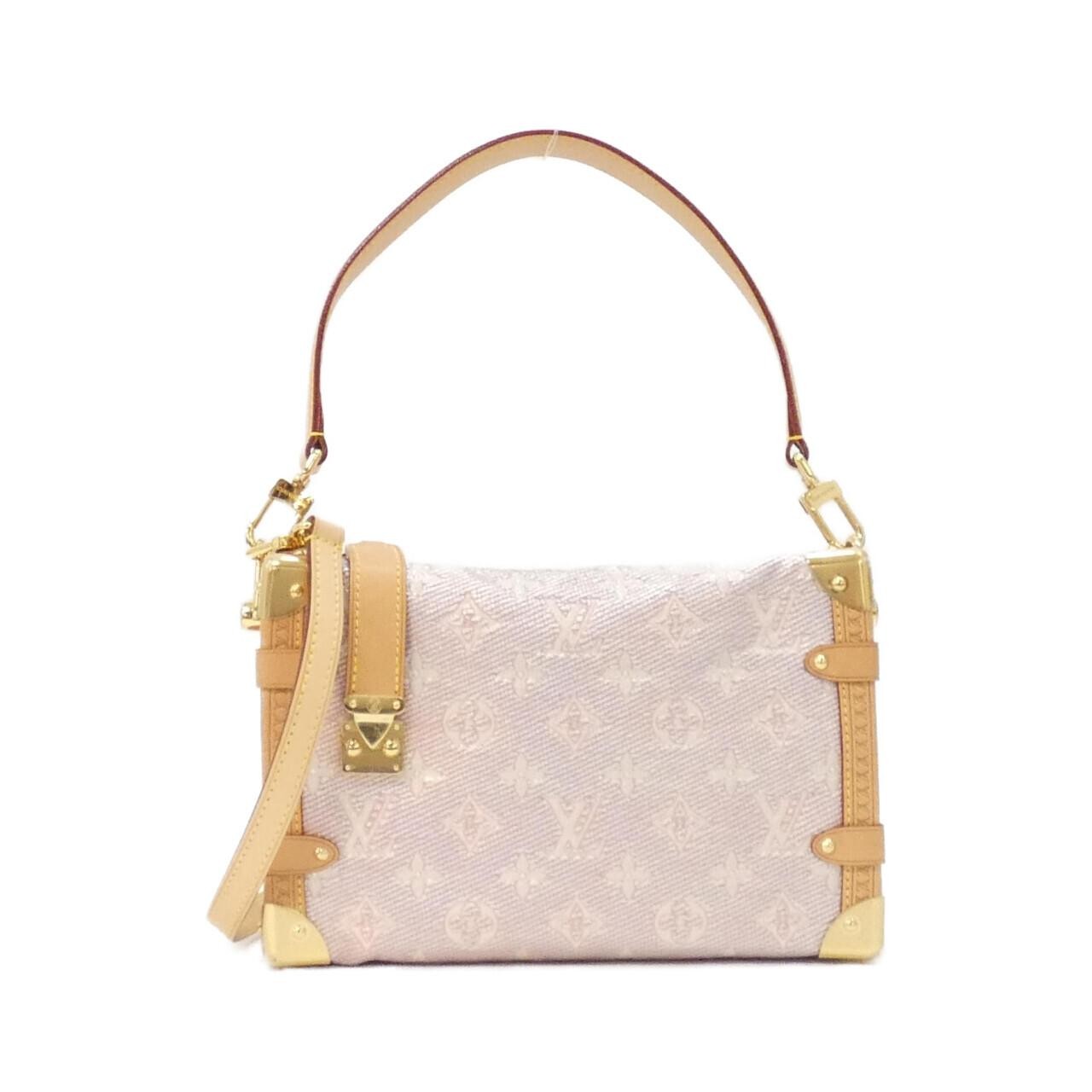 Louis Vuitton Monogram Laminated Jacquard Side Trunk M22842 Should...