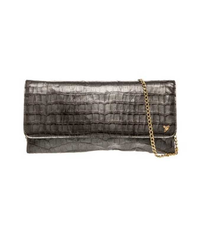 Vivienne Westwood Westwood Embossed Leather Clutch Vintage