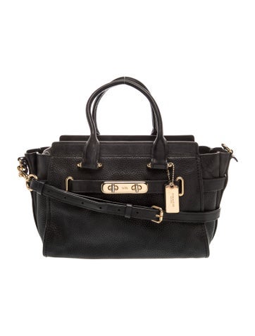 Leather Top Handle Bag
