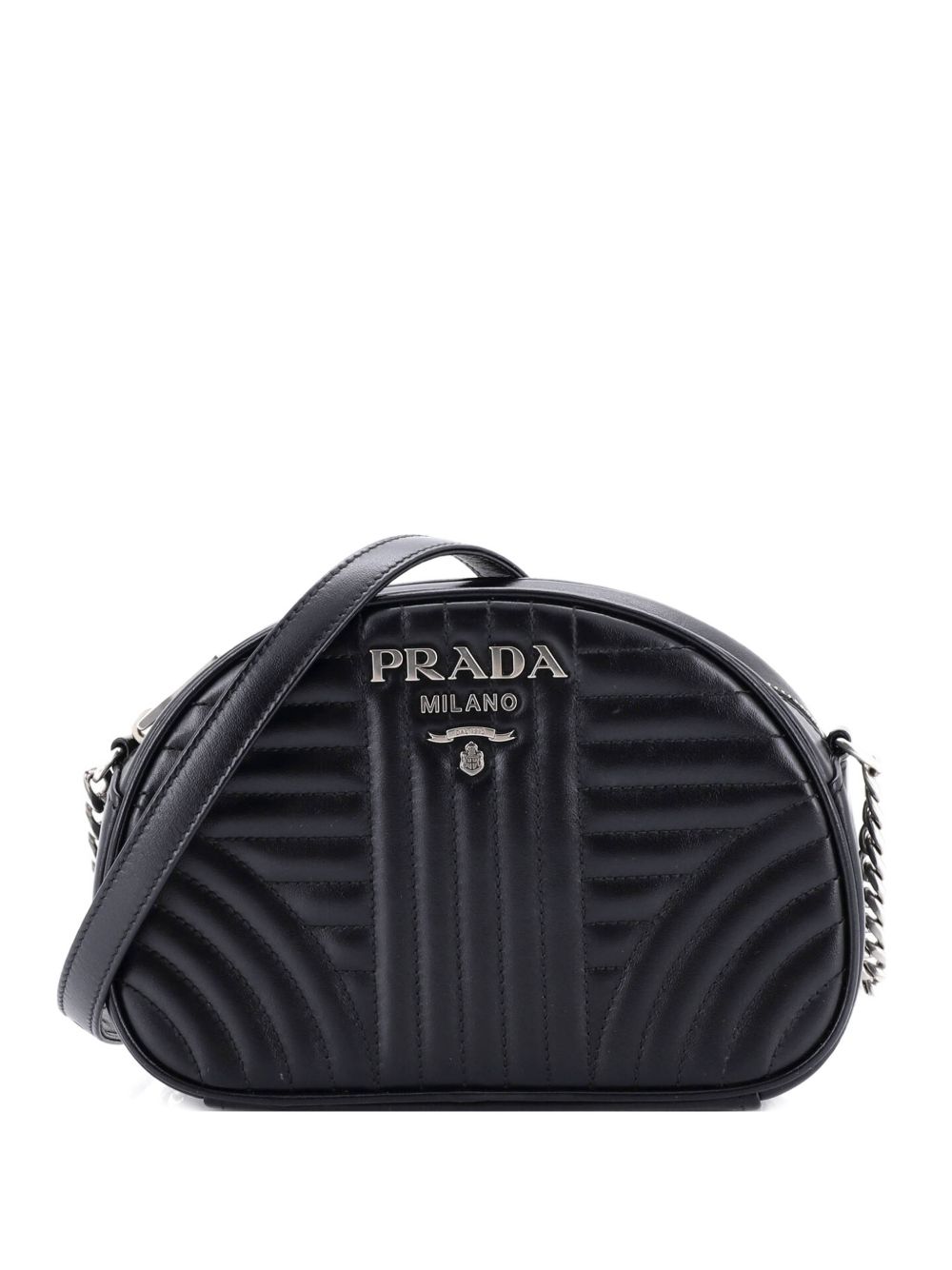 Dome Diagramme Quilted Leather Small crossbody bag
