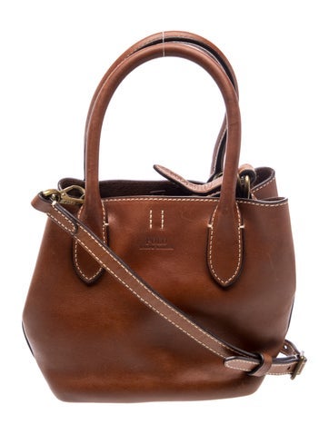 Leather Top Handle Bag Vintage