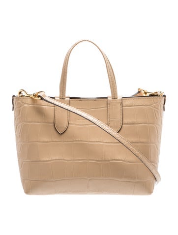 Leather Top Handle Bag
