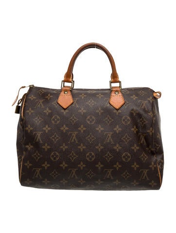 Louis Vuitton LV Monogram Speedy 30 Vintage