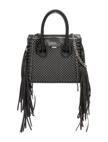 Leather Top Handle Bag