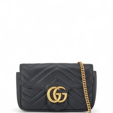 Calfskin Gg Marmont Super Mini