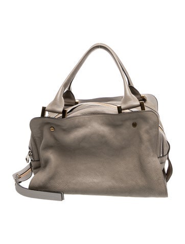 Leather Top Handle Bag
