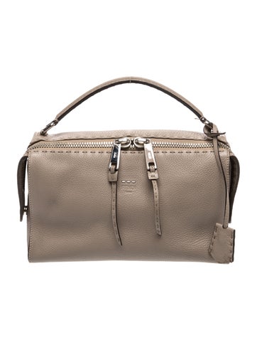 Leather Lei Boston Bag