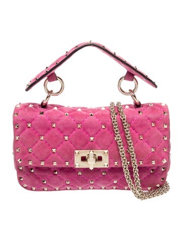 Rockstud Top Handle Bag