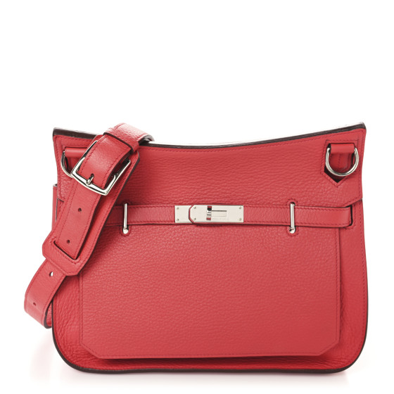 Hermes Taurillon Clemence Jypsiere 28 Bougainvillea