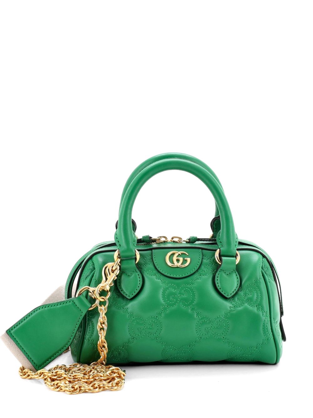 Ophidia Convertible Boston Top Handle Bag GG Matelasse Leather Mini crossbody bag