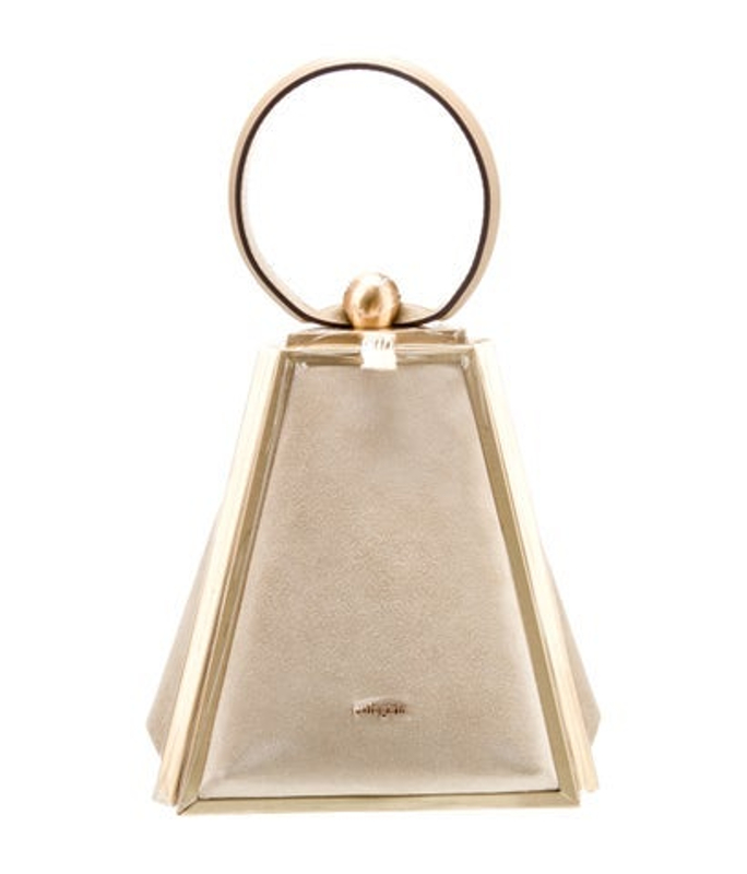 Cult Gaia Gaia Metal Top Handle Bag