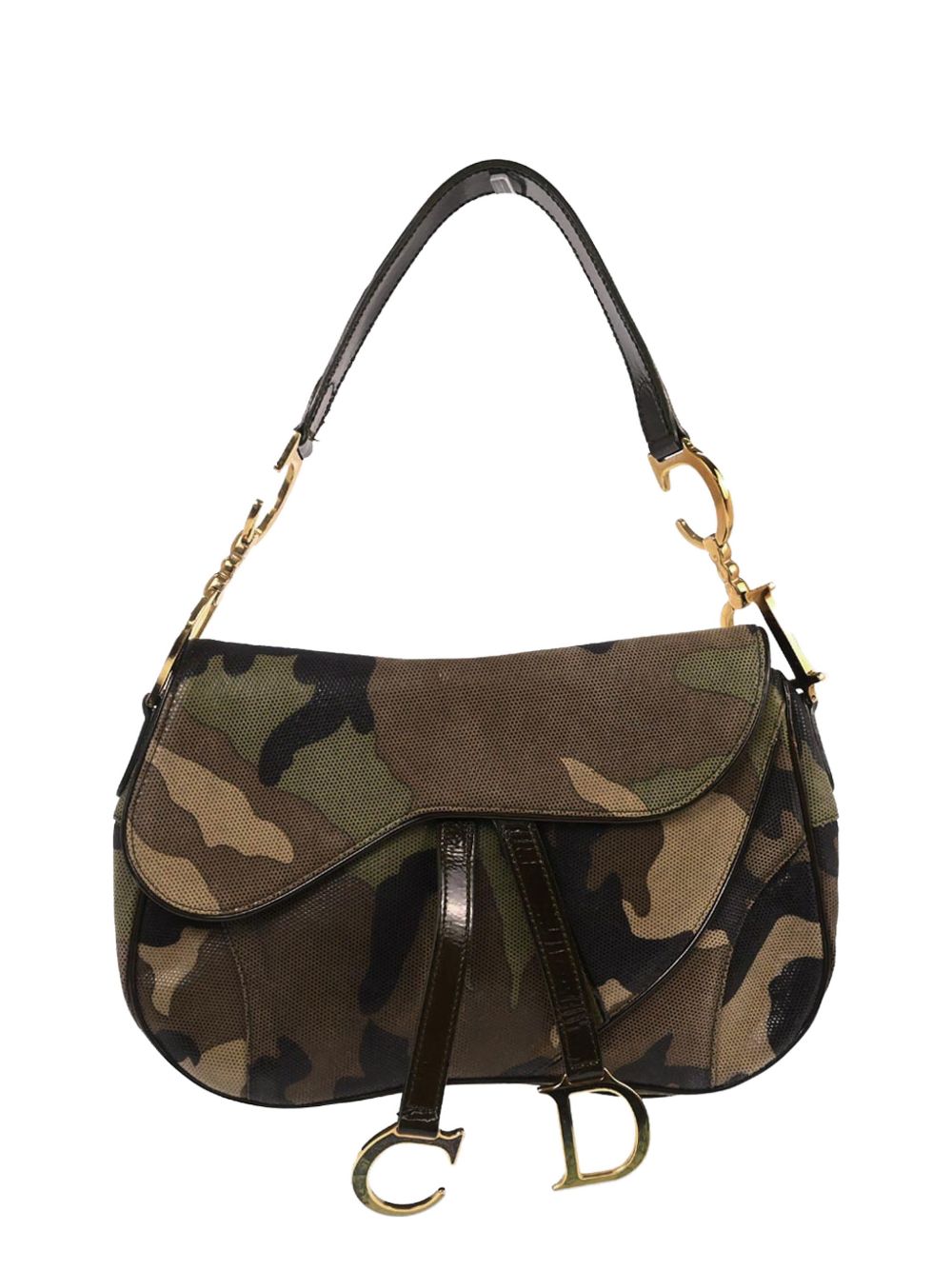 2001 Saddle camouflage handbag