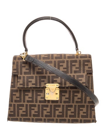 Zucca FF Top Handle Bag Vintage