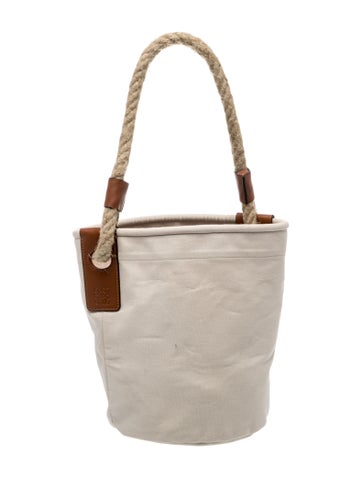 Canvas Bucket Bag