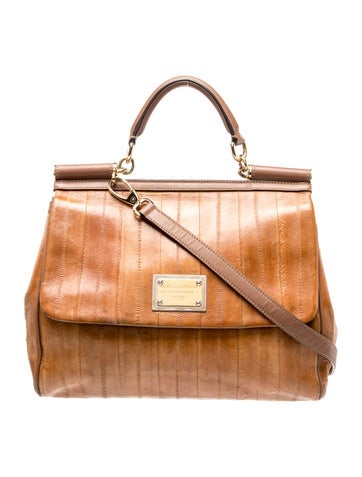 Leather Top Handle Bag