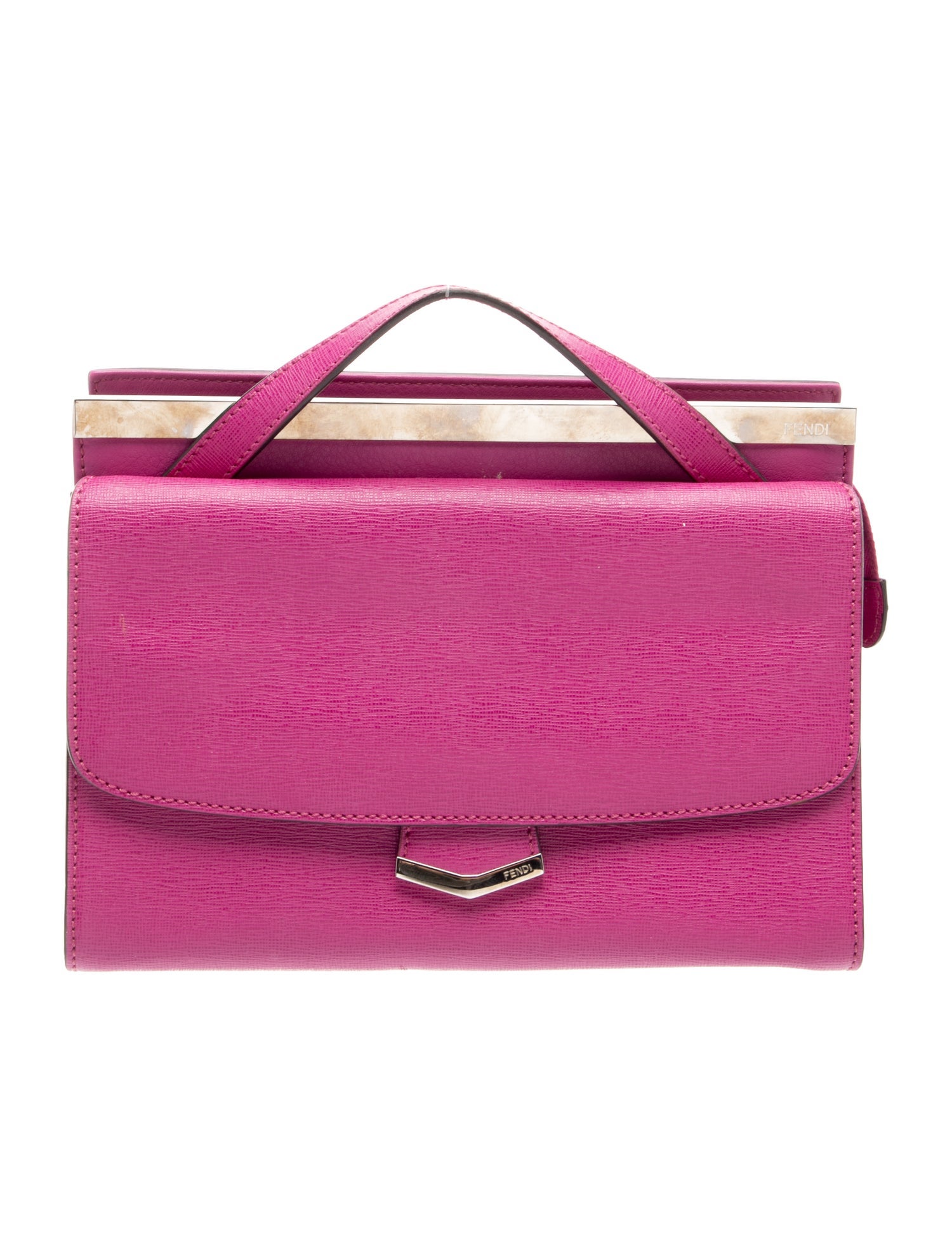 Leather Top Handle Bag