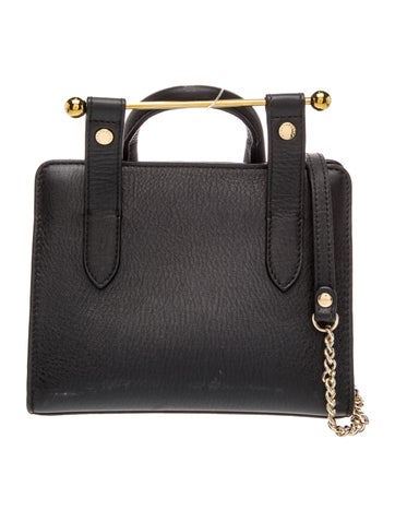 Leather Top Handle Bag