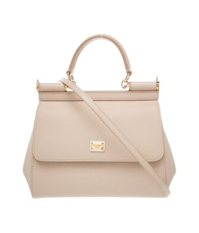 Dolce & Gabbana Gabbana Leather Top Handle Bag Mini
