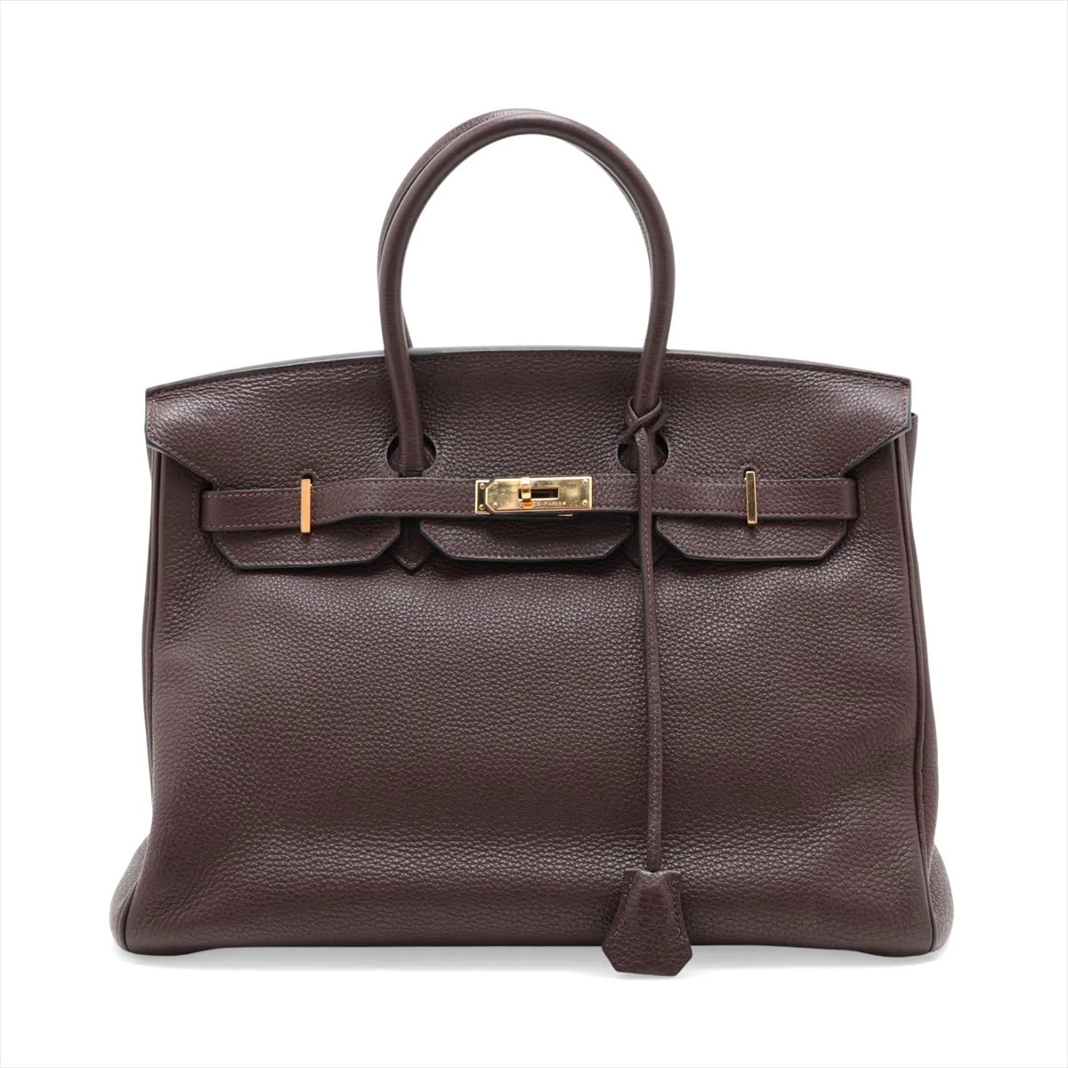 Hermès Birkin 35 Le Tournay Togo Cacao Gold Metal Fittings
