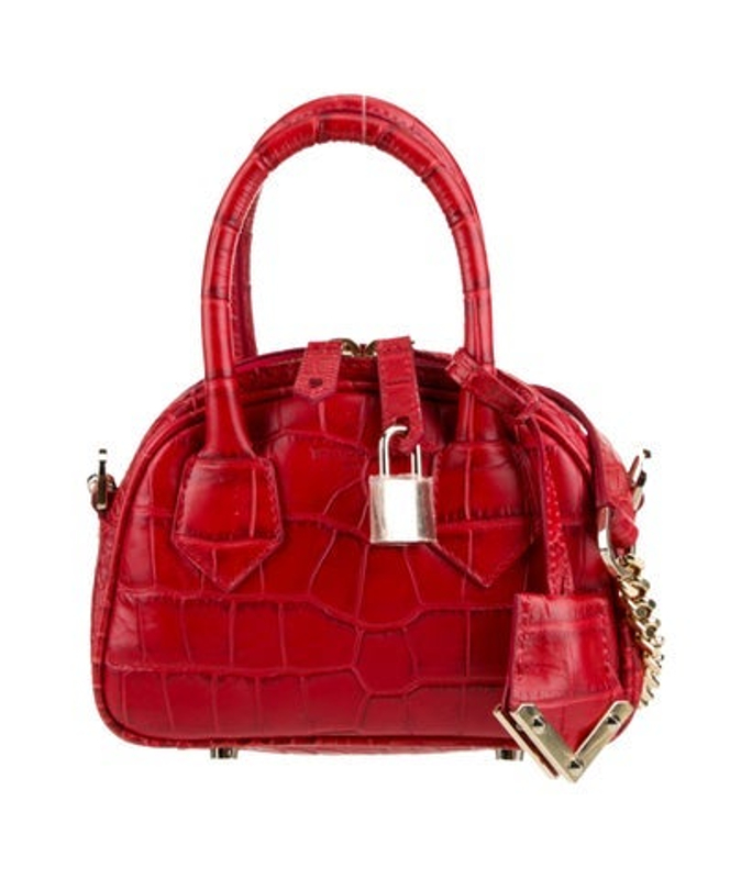 The Kooples Kooples Embossed Leather Top Handle Bag