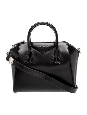 Leather Antigona bag Small