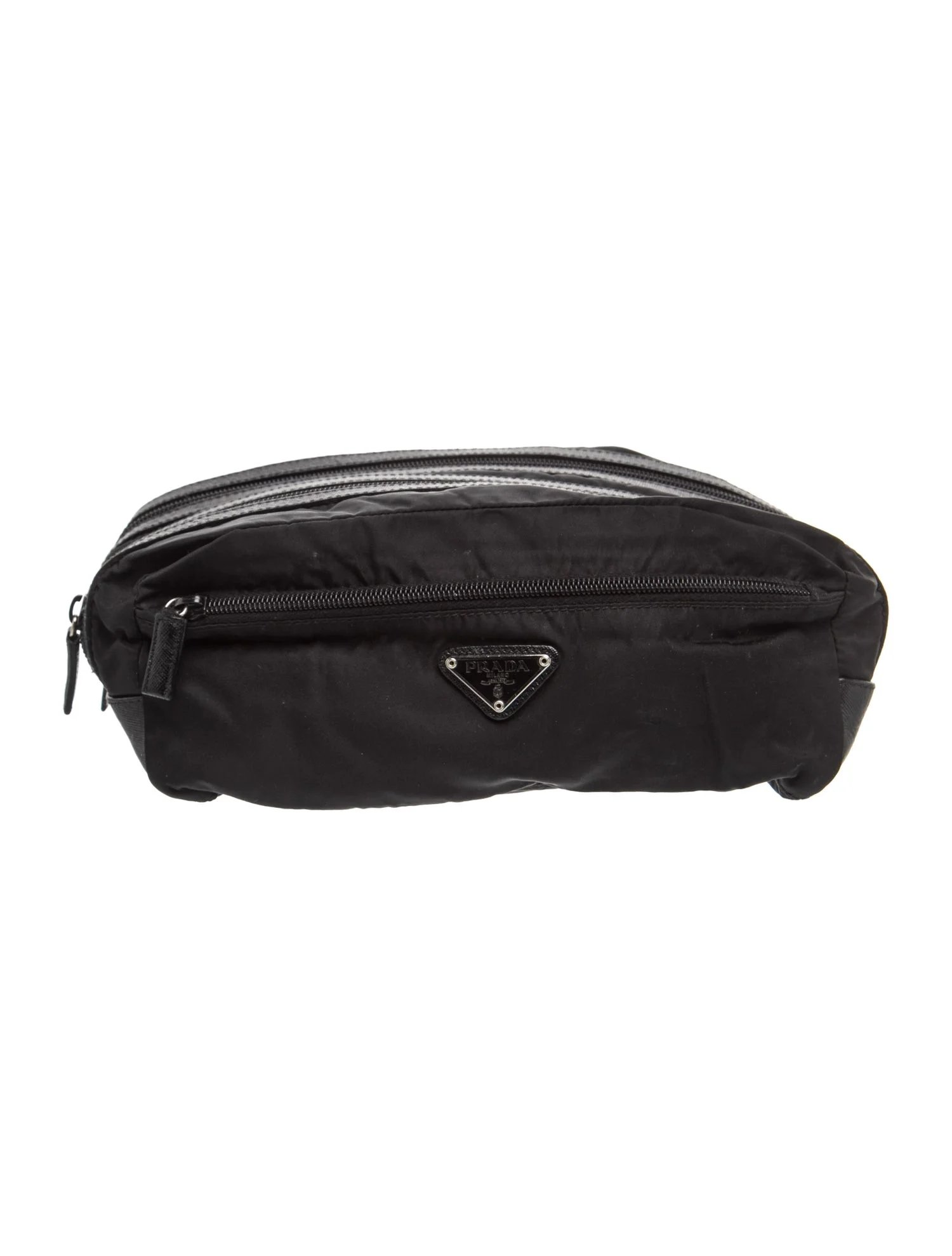 Enameled Metal Triangle Clutch