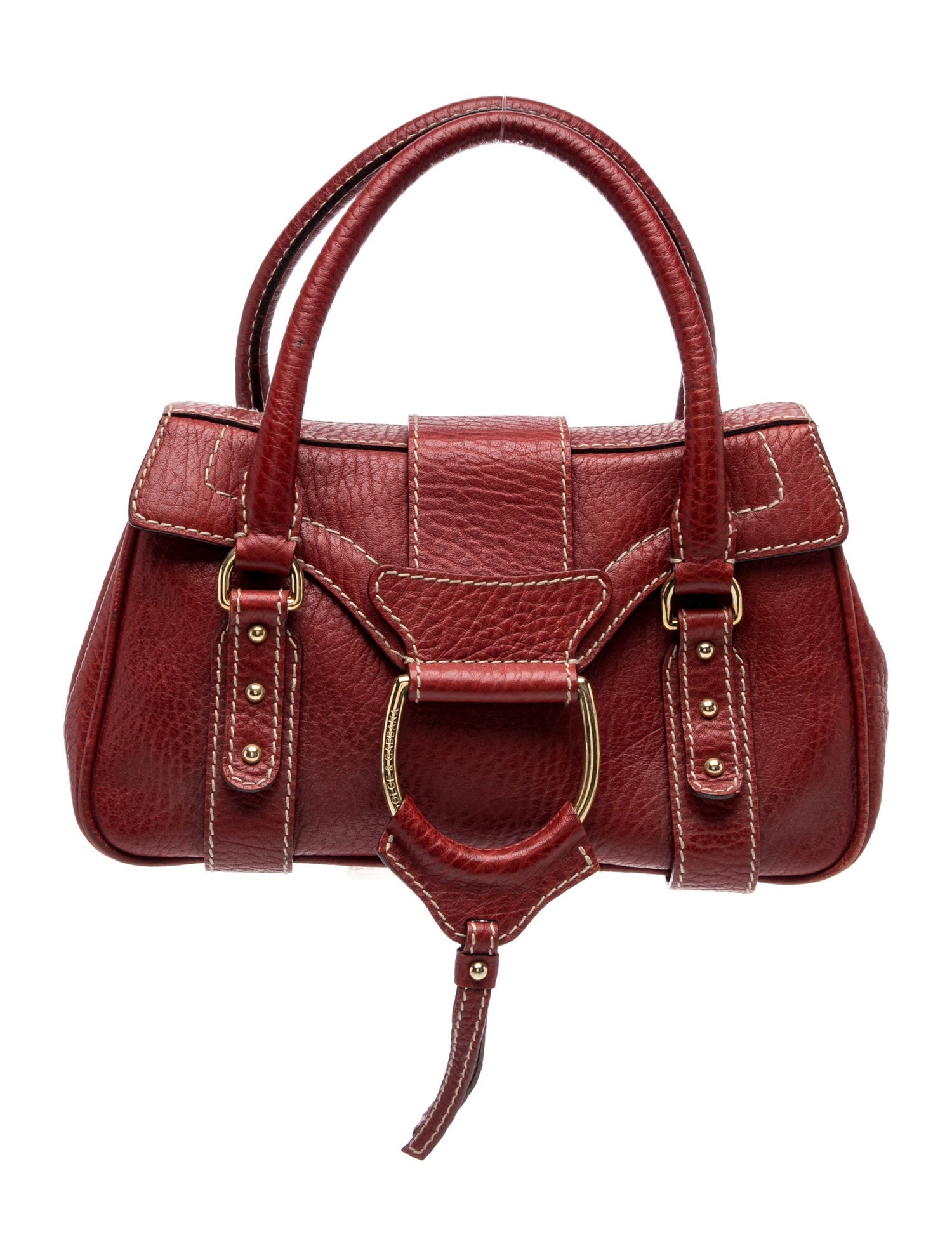 Leather Top Handle Bag