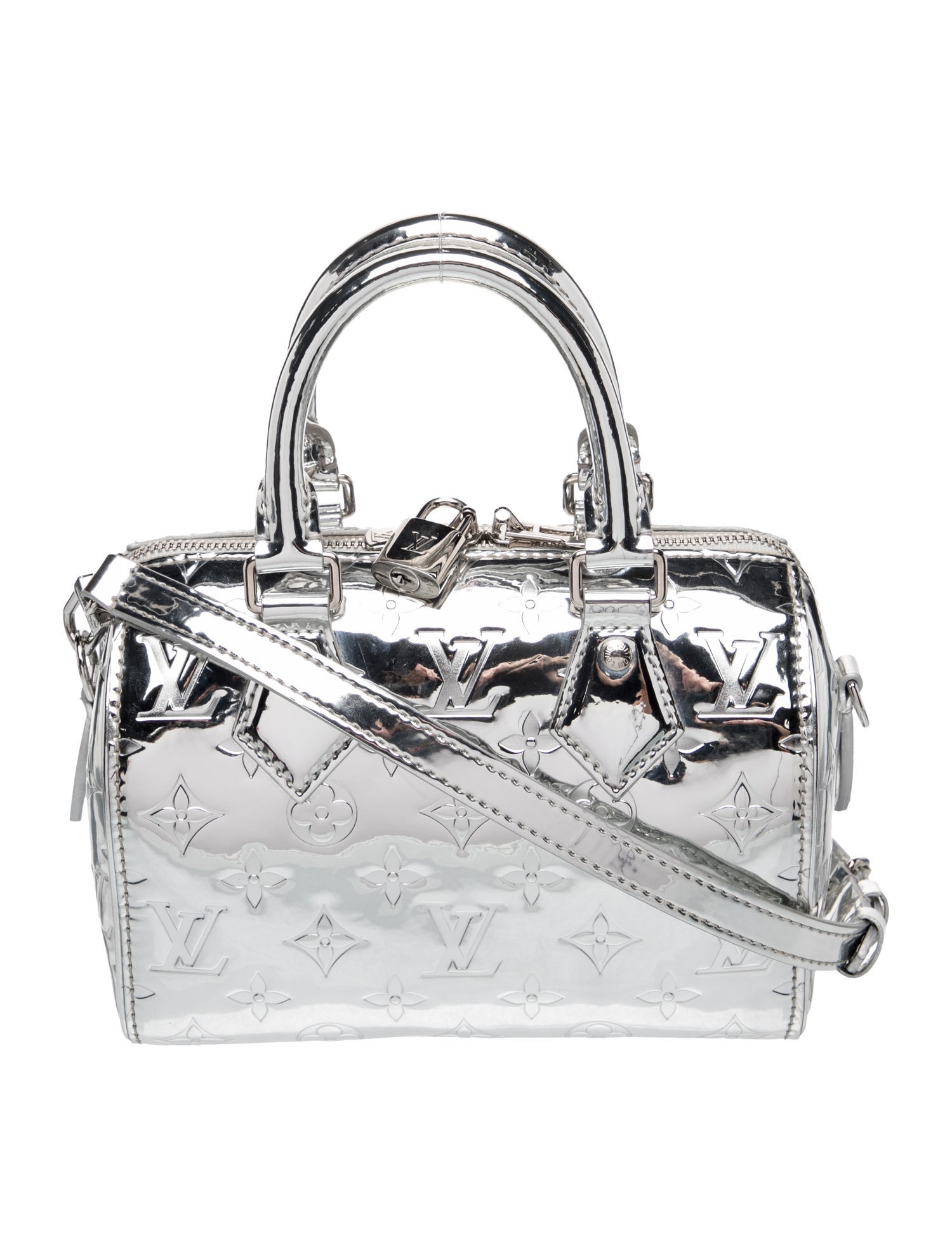 Vernis Patent Leather Speedy Bandouliere 20