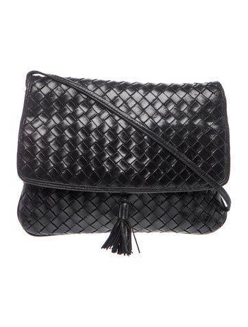 Intrecciato Crossbody Bag Vintage