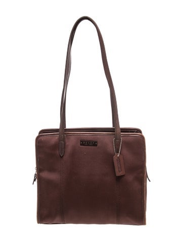 Coach Leather Shoulder Bag Vintage