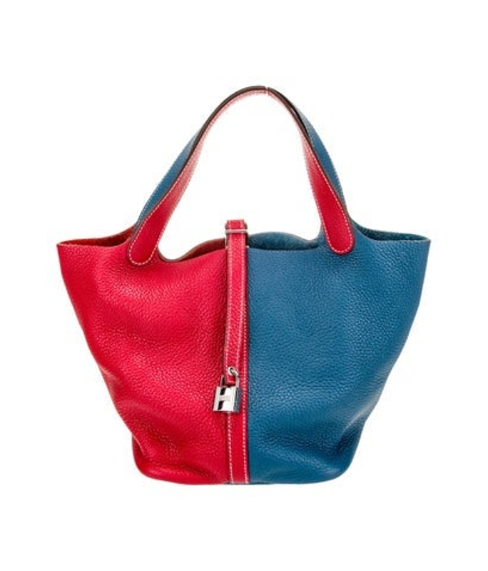 Hermes Clemence Casaque Picotin Lock 22