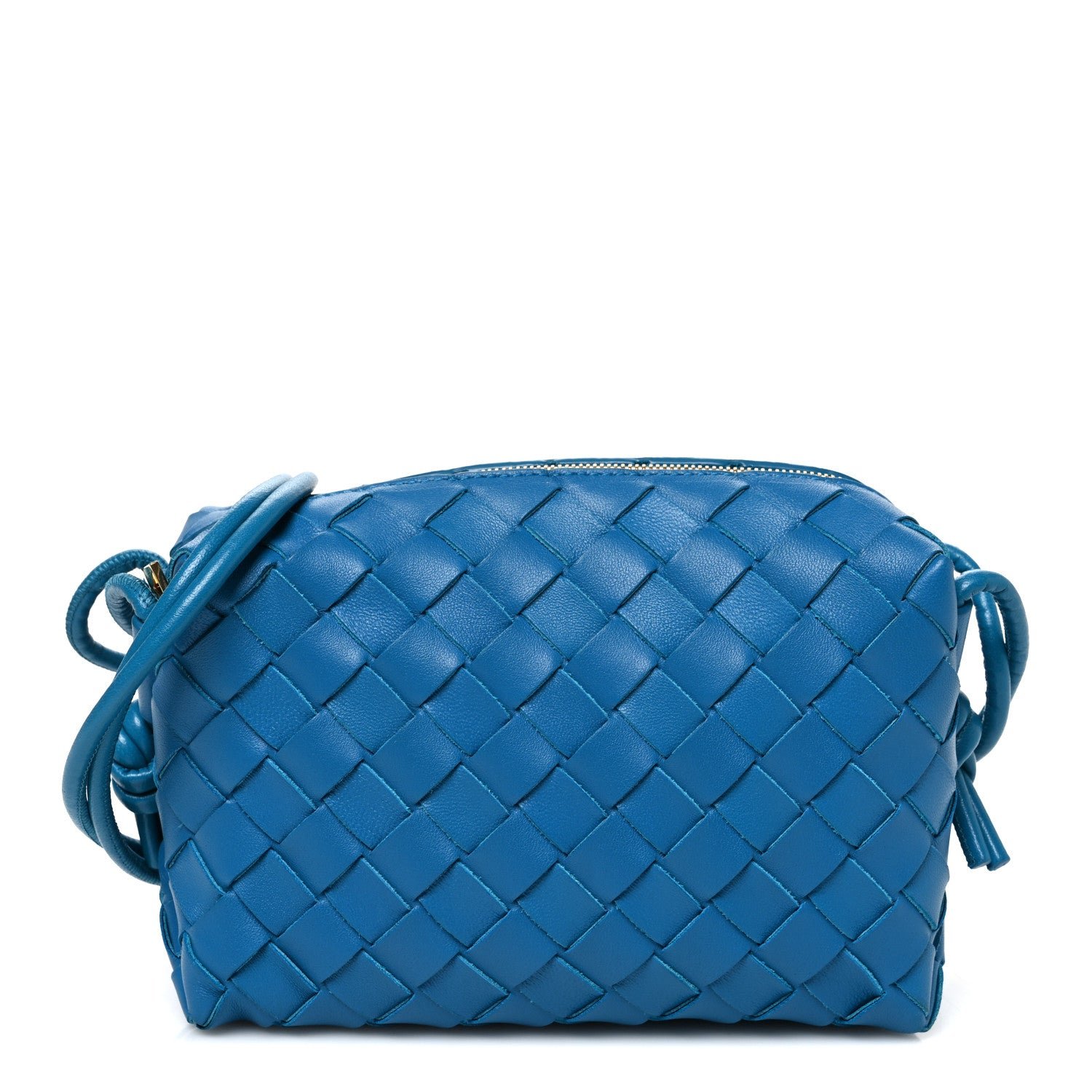 Bottega Veneta Nappa Intrecciato Mini Loop Camera Bag Blueprint