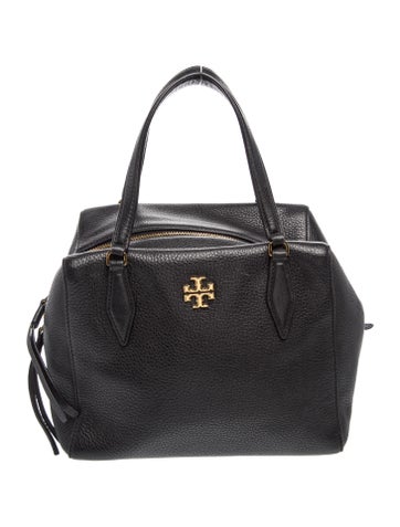 Leather Top Handle Bag