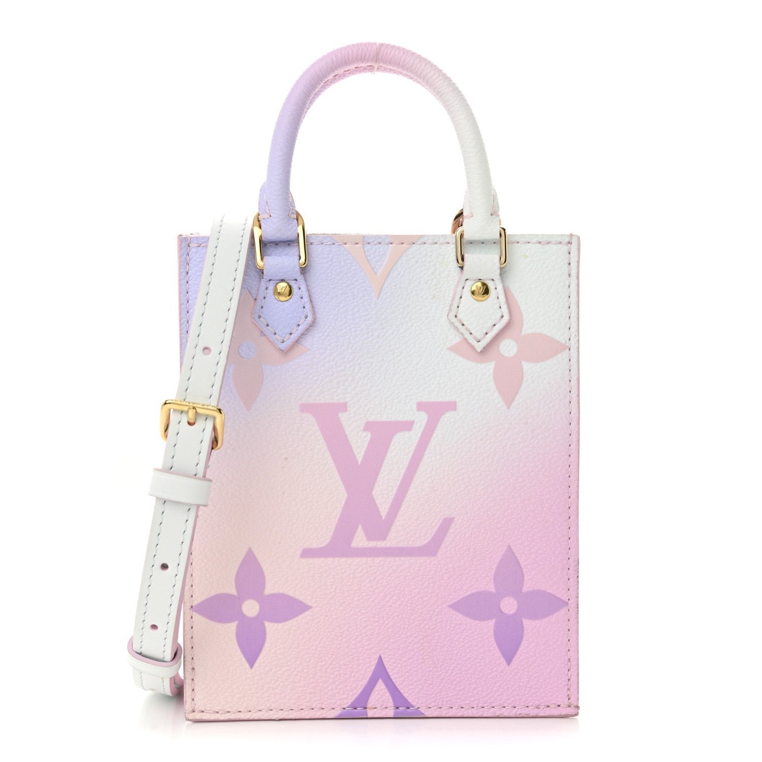 Louis Vuitton Monogram Giant Spring In The City Petit Sac Plat Sunrise Pastel