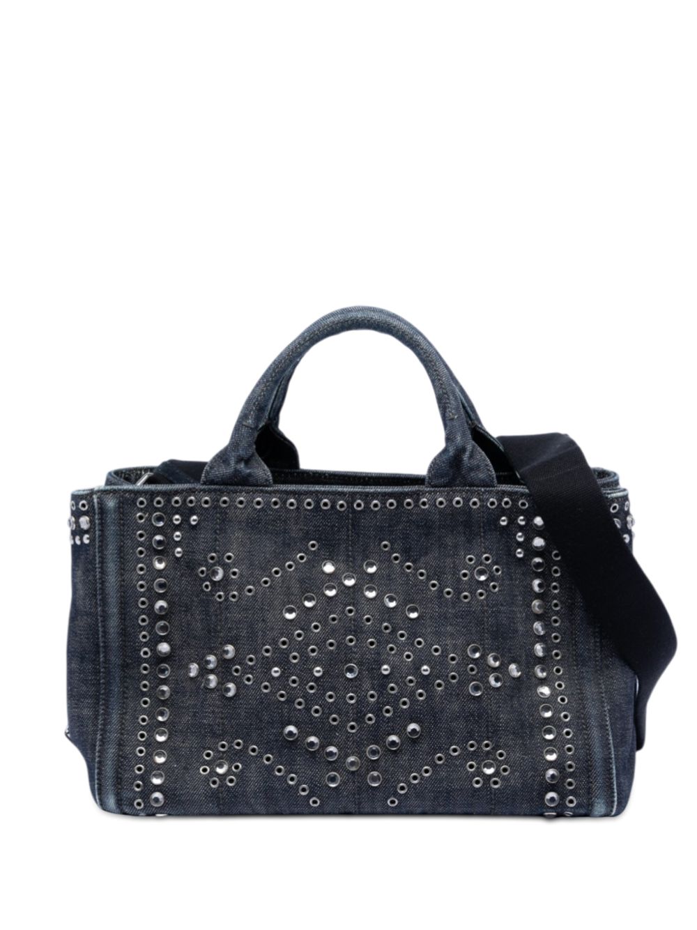 2013-2025 Studded Denim Canapa Logo satchel