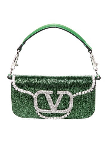 Crystal Top Handle Bag