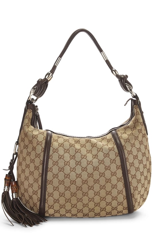 Original GG Canvas Techno Horsebit Hobo