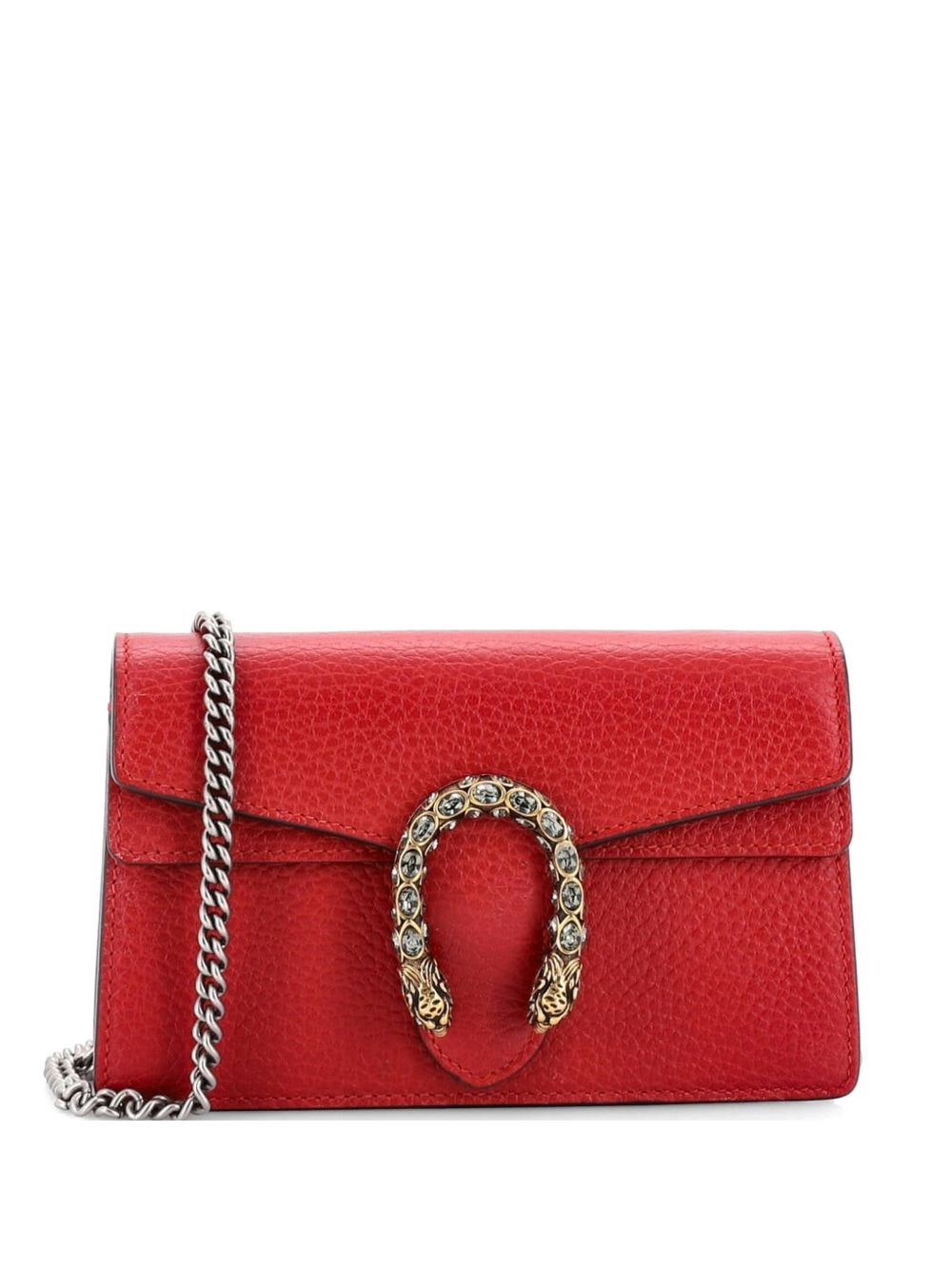 Dionysus Bag Leather Super Mini clutch bag