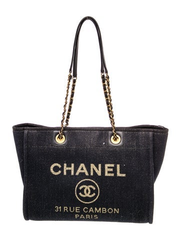 Small Lurex Deauville Shopping Tote
