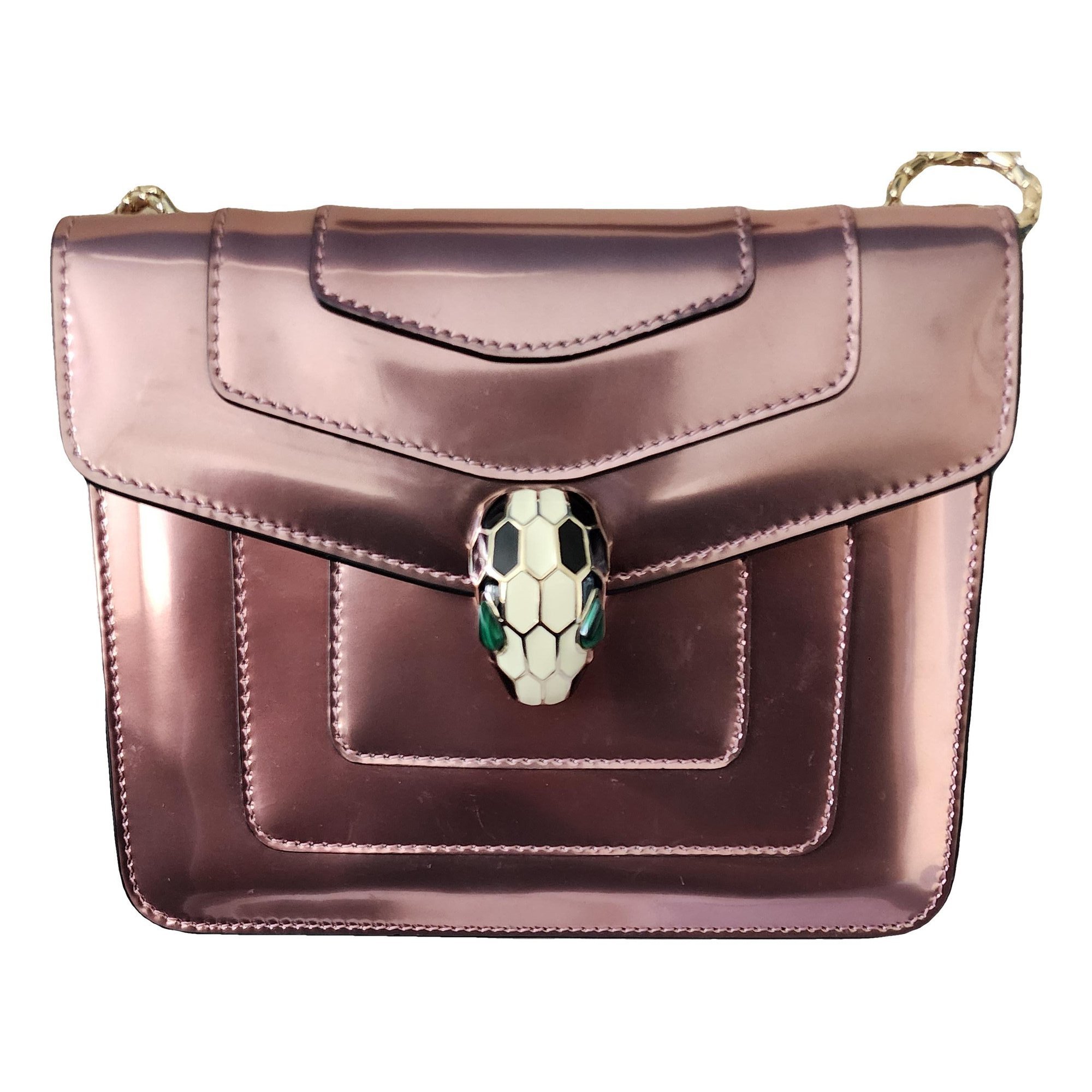 Serpenti leather crossbody bag
