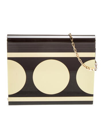 Valentino Acrylic Clutch