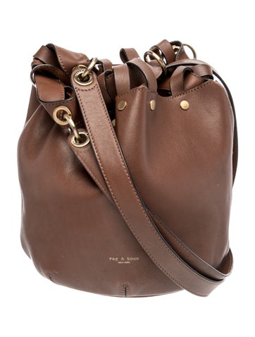 Rag & Bone Leather Bucket Bag
